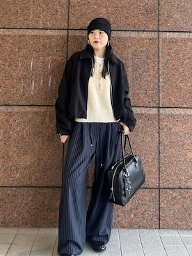 masakiさん（レディース・161cm）の冬コーディネート