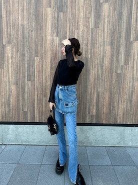 「Dr. Martens（ドクターマーチン）のアイテム」を使った、ayakaさん（骨格ウェーブ・レディース・156cm）の秋コーディネート