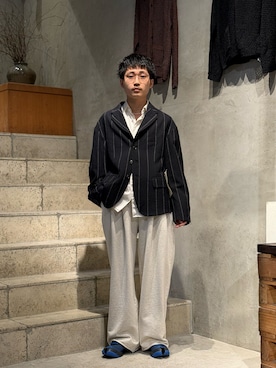 野口心さんのコーディネート