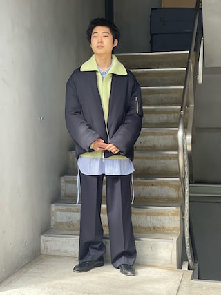 最終　ウル　ハーフジップニット　URU HALF ZIP KNIT 最終 ウル ハーフジップニット URU HALF ZIP KNIT