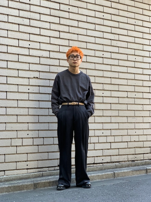 Toironier/トワロニエ/2Tuck Wide Pants