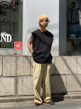 野口心さんのコーディネート