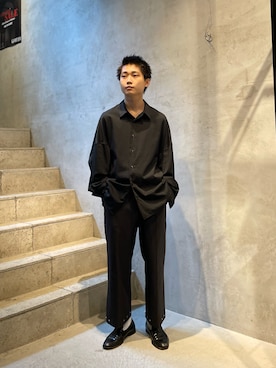 「Omar Afridi（オマールアフリディ）のアイテム」を使った、野口心さん（メンズ・175cm）の夏コーディネート