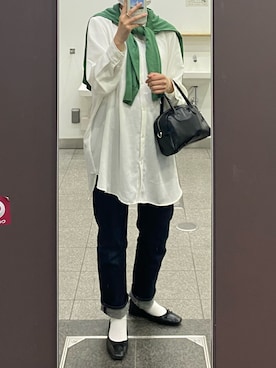 「ごきげんウィーク」｜「アイテム（バレエシューズ）」を使った、cheeさん（レディース・167cm）の春コーディネート