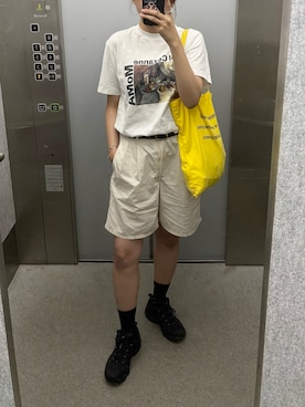 「MERRELL（メレル）のアイテム」を使った、cheeさん（レディース・167cm）の夏コーディネート