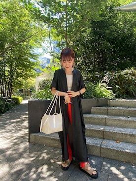 koto_lemageさん（レディース・153cm）の夏コーディネート