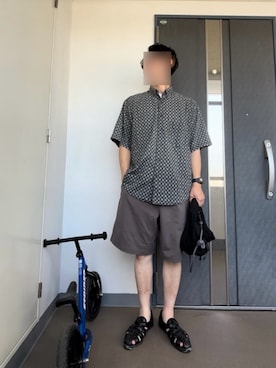 「アイテム（バッグ）」を使った、まめさん（メンズ・171cm・30代）の夏コーディネート