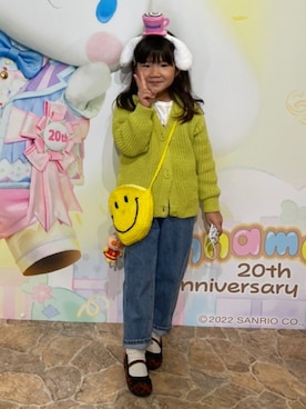 「devirock（デビロック）のアイテム（バレエシューズ）」を使った、☆☺︎めめち☺︎☆さん（レディース・159cm）の秋コーディネート