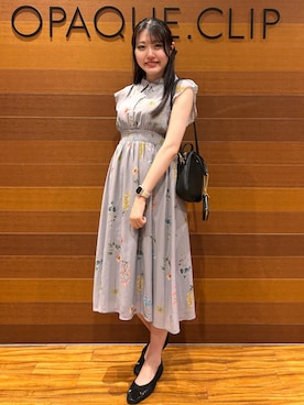 「OPAQUE.CLIP（オペークドットクリップ）のアイテム」を使った、わかなさん（レディース・163cm）の夏コーディネート
