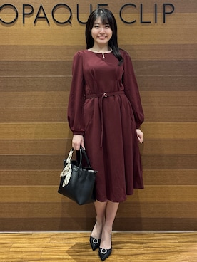 「index（インデックス）のアイテム」を使った、わかなさん（レディース・163cm）の秋コーディネート