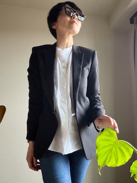 「Levi's（リーバイス）のアイテム（パンツ）」を使った、雪日子/ Yukihikoさん（レディース・157cm）の夏コーディネート