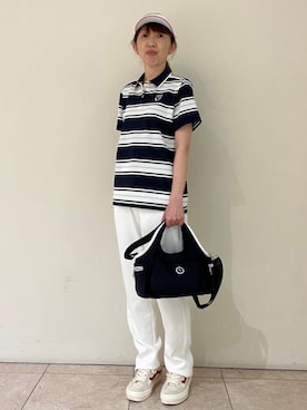 「adabat（アダバット）のアイテム」を使った、kumamotoadabateriさん（レディース・158cm）の夏コーディネート