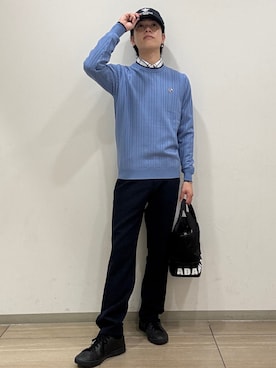 「ADABAT STREAM（アダバットストリーム）のアイテム」を使った、sora1112314さん（メンズ・170cm）の秋コーディネート