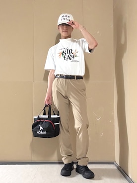 「ADABAT STREAM（アダバットストリーム）のアイテム」を使った、sora1112314さん（メンズ・170cm）の春コーディネート