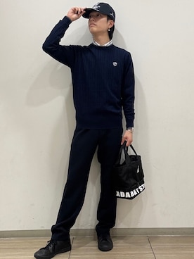 「ADABAT STREAM（アダバットストリーム）のアイテム」を使った、sora1112314さん（メンズ・170cm）の秋コーディネート