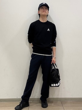 「ADABAT STREAM（アダバットストリーム）のアイテム」を使った、sora1112314さん（メンズ・170cm）の秋コーディネート