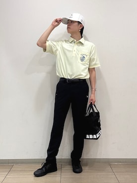 「ADABAT STREAM（アダバットストリーム）のアイテム」を使った、sora1112314さん（メンズ・170cm）の夏コーディネート