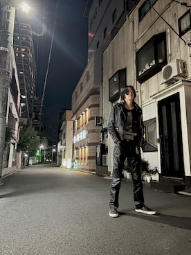 「FR2（エフアールツー）のアイテム」を使った、zrrn00さん（メンズ・182cm）の冬コーディネート