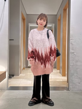 「and ST SALE」｜しもださんさん（レディース・149cm）の冬コーディネート