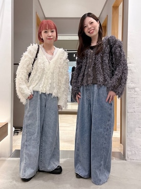 しもださんさん（レディース・149cm）の冬コーディネート