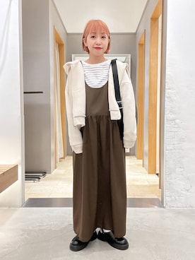 しもださんさん（レディース・149cm）の冬コーディネート