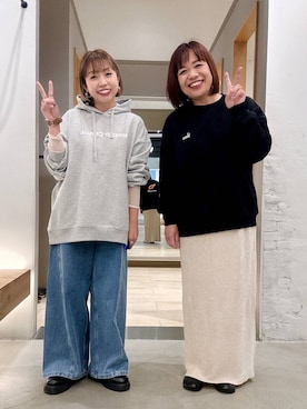 しもださんさん(レディース・149cm)の冬コーディネート