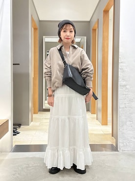 しもださんさん（レディース・149cm）の冬コーディネート