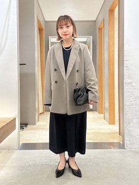 しもださんさん（レディース・149cm）の冬コーディネート