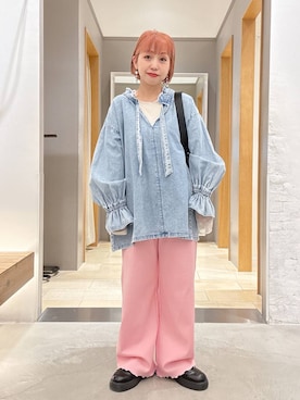 しもださんさん（レディース・149cm）の冬コーディネート