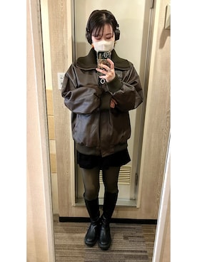 「Java（ジャバ）のアイテム」を使った、桜灯花 / Otohaさん（レディース・169cm）の春コーディネート