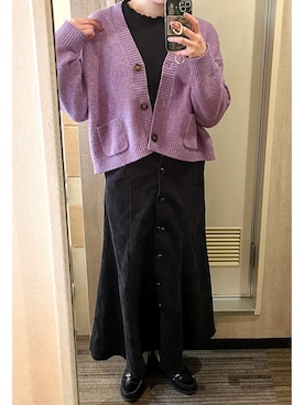 「Honeys（ハニーズ）のアイテム」を使った、桜灯花 / Otohaさん（レディース・169cm）の春コーディネート