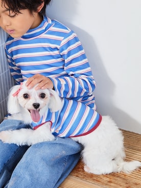 fluffybrothersさん（キッズ・120cm）の春コーディネート