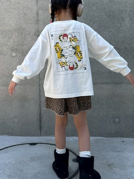 fluffybrothersさん(キッズ・120cm)の春コーディネート