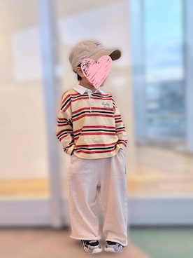 fluffybrothersさん（キッズ・120cm）の春コーディネート