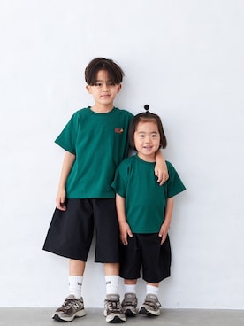 fluffybrothersさん（キッズ・120cm）の夏コーディネート