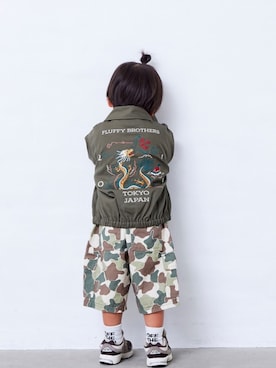 fluffybrothersさん（キッズ・120cm）の春コーディネート