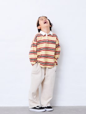 fluffybrothersさん（キッズ・120cm）の春コーディネート