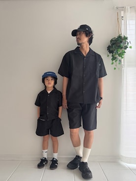 fluffybrothersさん（キッズ・120cm）の夏コーディネート