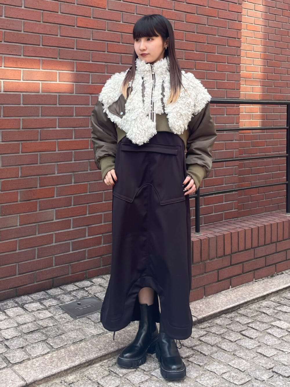 MIYU(UN3D．)｜UN3D.のブルゾンを使ったコーディネート - WEAR