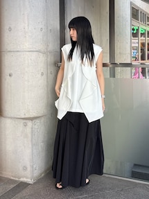 UN3D. アンスリード レース スウェット 今期 WAVE RUFFLE JERSEY TOP｜アンスリード（UN3D.）公式通販｜RUNWAY