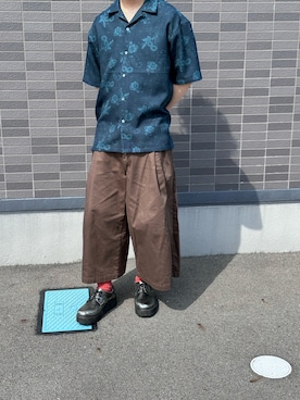 「coen（コーエン）のアイテム」を使った、yayuyoshirushiさん（メンズ・168cm）の夏コーディネート