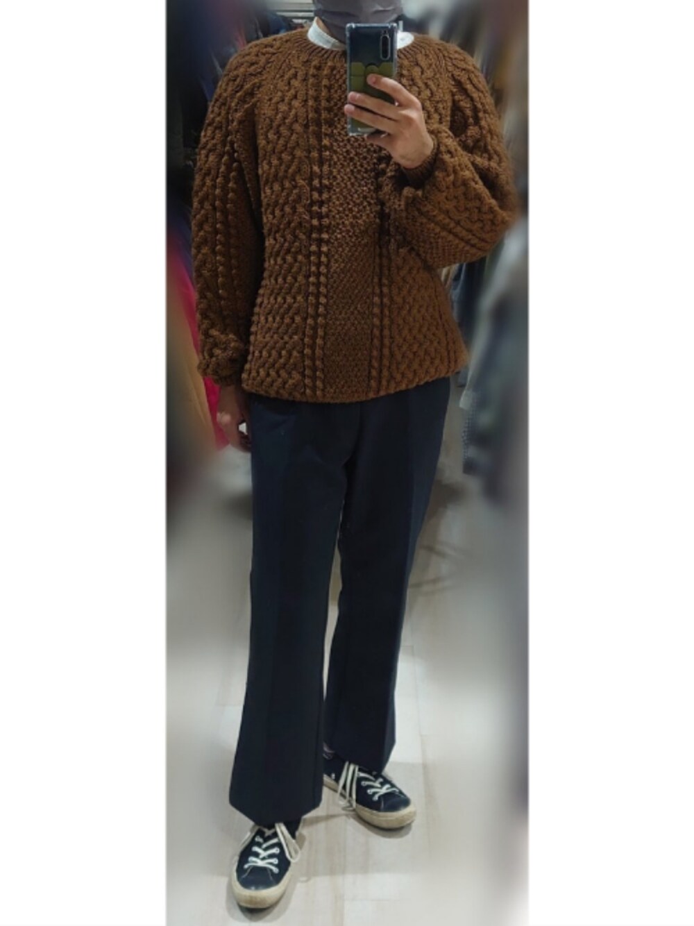 UNIQLO（ユニクロ）の「ウールブレンドフレアパンツ（その他