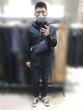 🌟ぴかちゃん🌟低身長さん（メンズ・166cm）の秋コーディネート