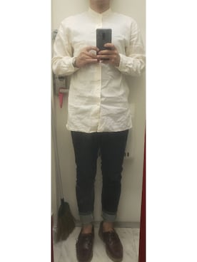 「Atlantic Works（アトランティックワークス）のアイテム」を使った、🌟ぴかちゃん🌟低身長さん（メンズ・166cm）の春コーディネート