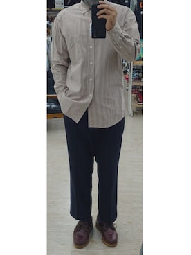 「Atlantic Works（アトランティックワークス）のアイテム」を使った、🌟ぴかちゃん🌟低身長さん（メンズ・166cm）の秋コーディネート