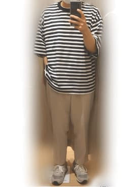 🌟ぴかちゃん🌟低身長さん(メンズ・166cm)の秋コーディネート