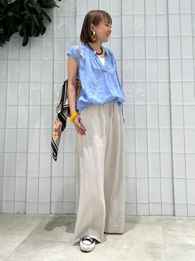 suuさん（レディース・158cm）の春コーディネート