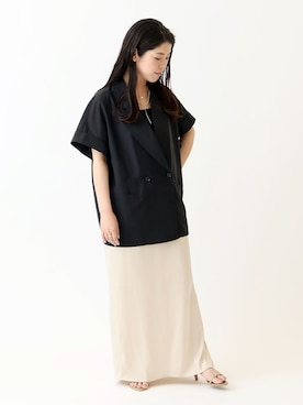 「WOMEN」｜mayukoさん（レディース・153cm）の夏コーディネート