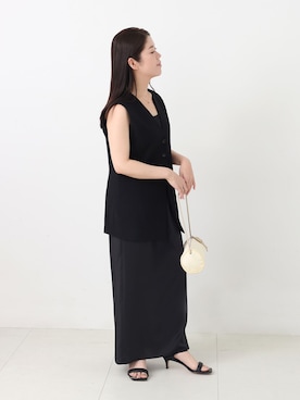 「ブレスレット」｜mayukoさん（レディース・153cm）の夏コーディネート