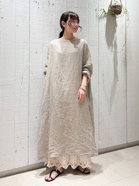 「JOURNAL STANDARD LUXE（ジャーナルスタンダード　ラックス）のアイテム」を使った、N.Hさん（レディース・162cm）の夏コーディネート